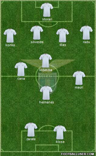 S.S. Lazio Formation 2011