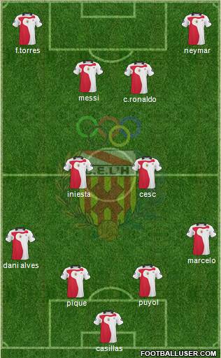 C.E. L'Hospitalet Formation 2011
