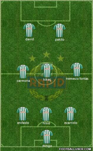 SK Rapid Wien Formation 2011