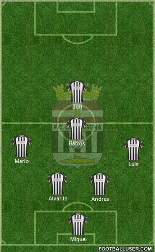 F.C. Cartagena Formation 2011