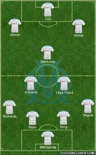 Olympique de Marseille Formation 2011