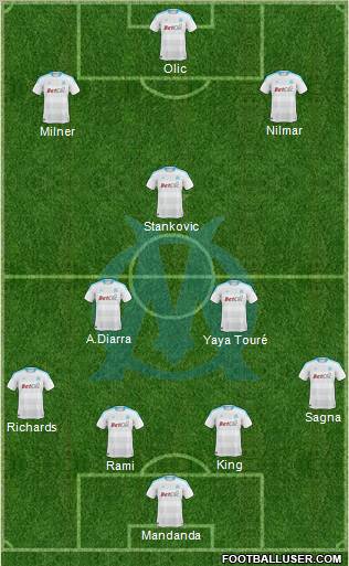 Olympique de Marseille Formation 2011
