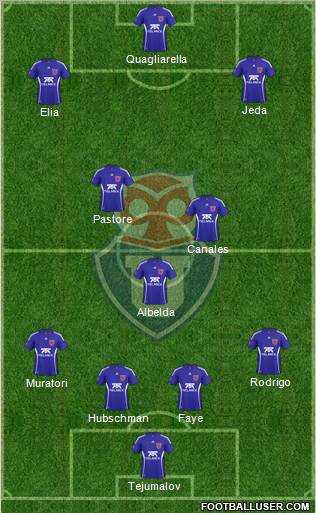 CF Universidad de Chile Formation 2011