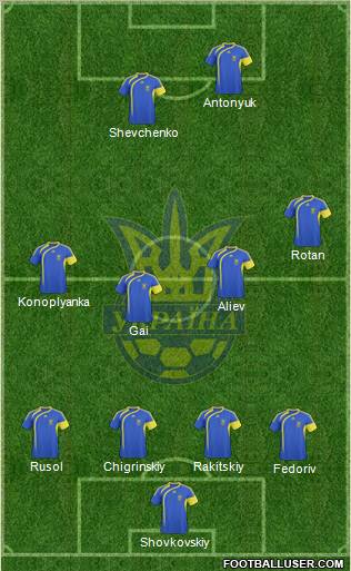 Ukraine Formation 2011