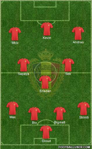 Belgium Formation 2011