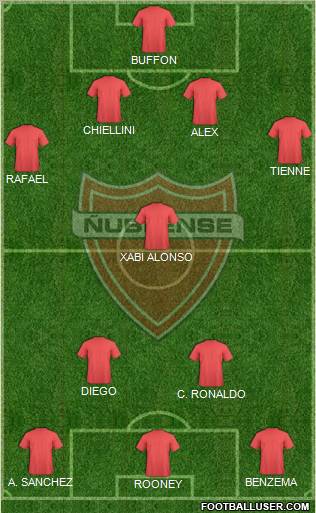 CD Ñublense S.A.D.P. Formation 2011