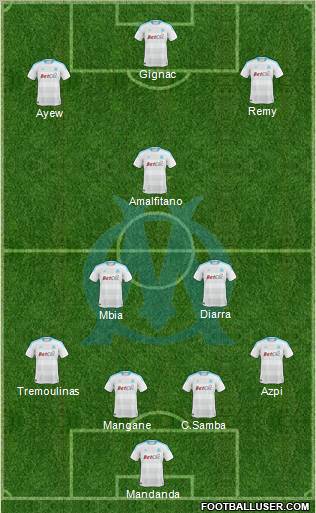 Olympique de Marseille Formation 2011