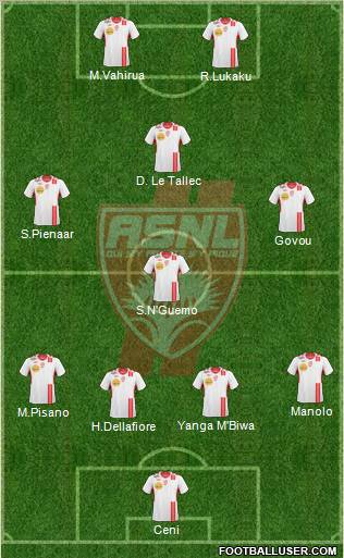 A.S. Nancy Lorraine Formation 2011