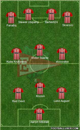 Estudiantes de La Plata football formation