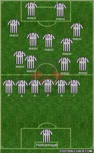 Heracles Almelo Formation 2011