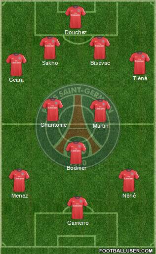 Paris Saint-Germain Formation 2011