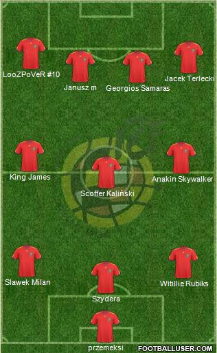 Spain Formation 2011