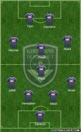 FC Girondins de Bordeaux Formation 2011