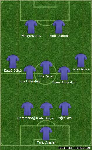 Pro Evolution Soccer Team Formation 2011