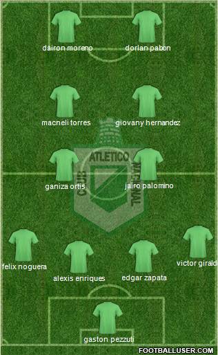 CDC Atlético Nacional Formation 2011