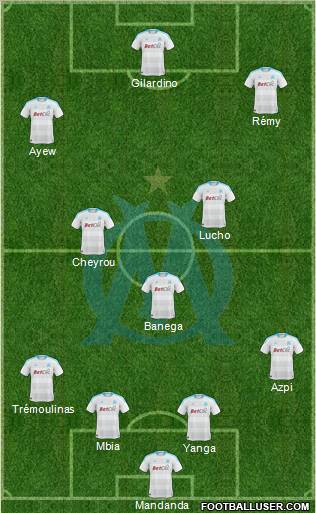 Olympique de Marseille Formation 2011
