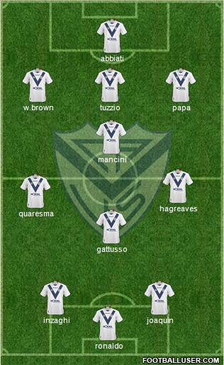 Vélez Sarsfield Formation 2011