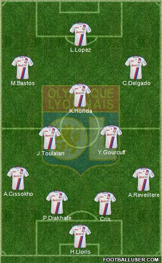 Olympique Lyonnais Formation 2011