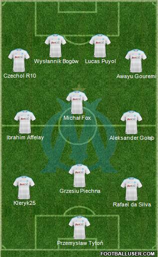 Olympique de Marseille Formation 2011
