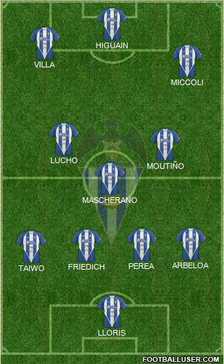 C.D. Alcoyano Formation 2011