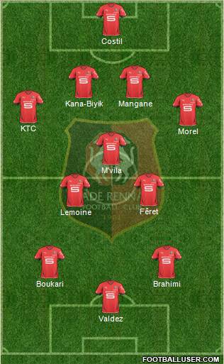 Stade Rennais Football Club Formation 2011