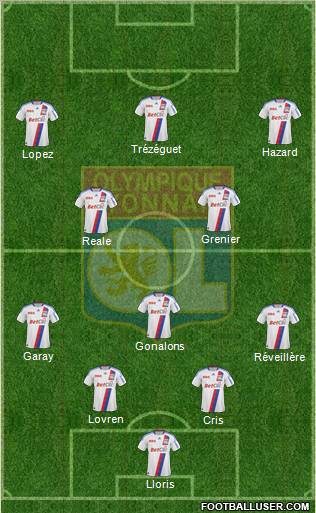 Olympique Lyonnais Formation 2011