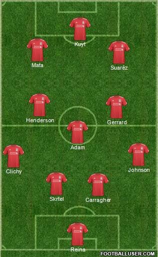 Liverpool Formation 2011