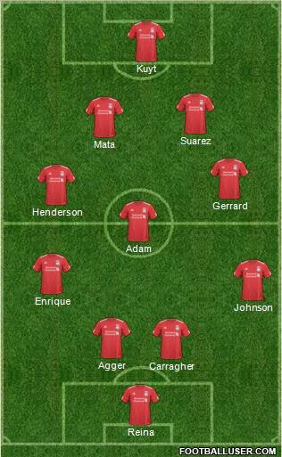 Liverpool Formation 2011