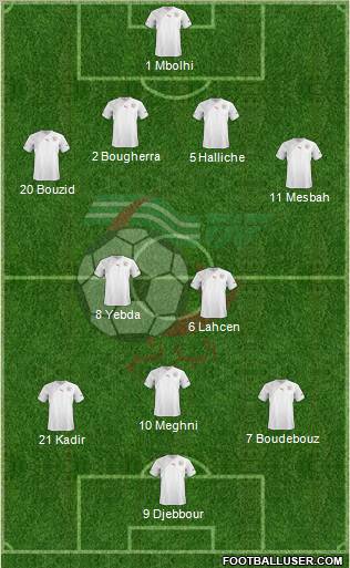Algeria Formation 2011