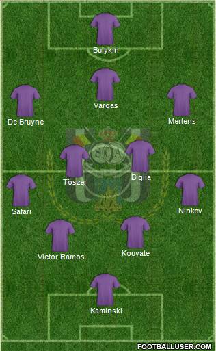 RSC Anderlecht Formation 2011