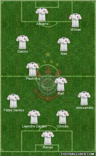 SC Corinthians Paulista Formation 2011