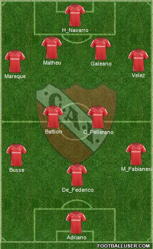 Independiente Formation 2011
