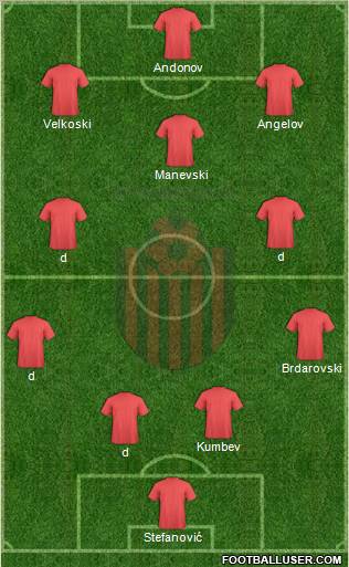 KF Shkendija HB 79 Tetovo Formation 2011