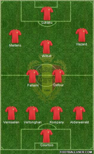 Belgium Formation 2011