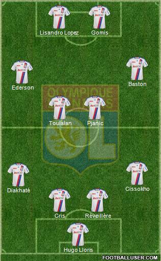 Olympique Lyonnais Formation 2011