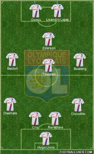 Olympique Lyonnais Formation 2011