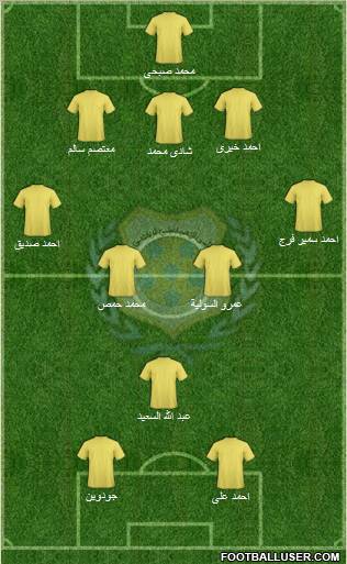 Ismaily Sporting Club Formation 2011