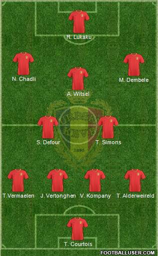 Belgium Formation 2011