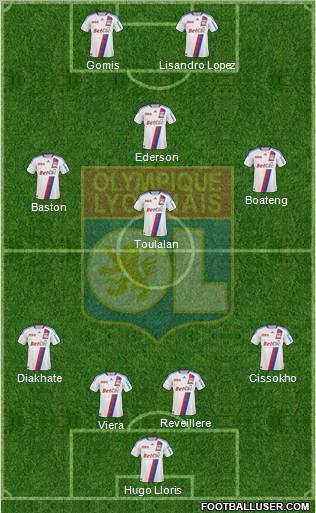 Olympique Lyonnais Formation 2011
