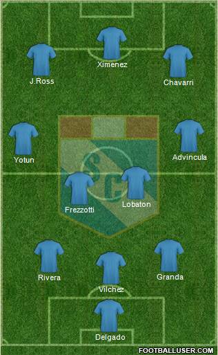 C Sporting Cristal S.A. Formation 2011