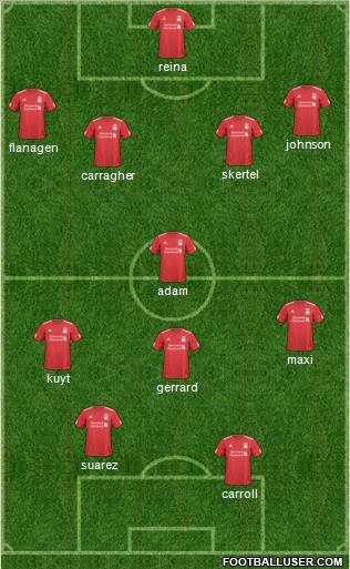 Liverpool Formation 2011