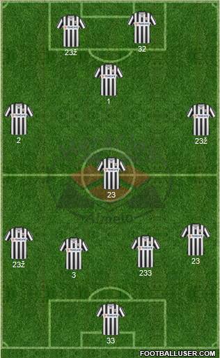 Heracles Almelo Formation 2011