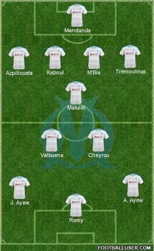 Olympique de Marseille Formation 2011