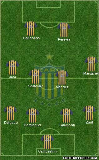 Rosario Central Formation 2011