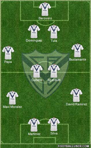 Vélez Sarsfield Formation 2011