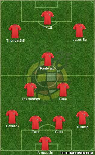 Spain Formation 2011