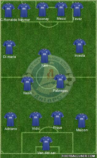 Dnipro Dnipropetrovsk Formation 2011