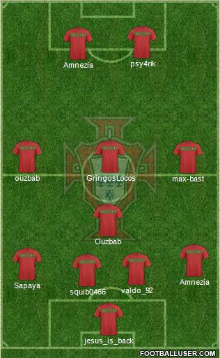 Portugal Formation 2011