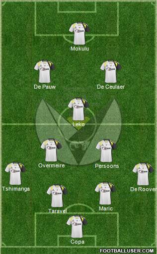 Sporting Lokeren OVl Formation 2011