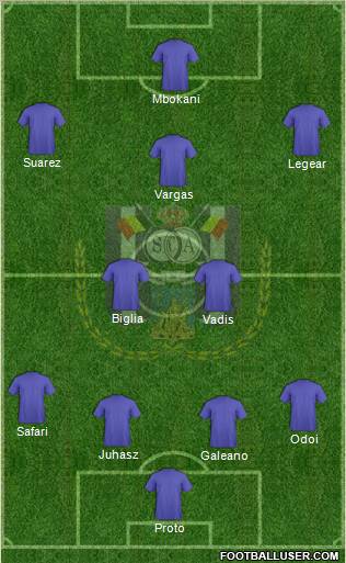 RSC Anderlecht Formation 2011